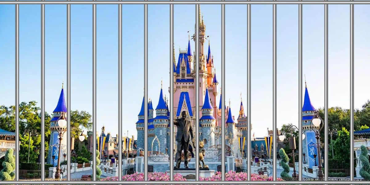 jail prison disney world castle