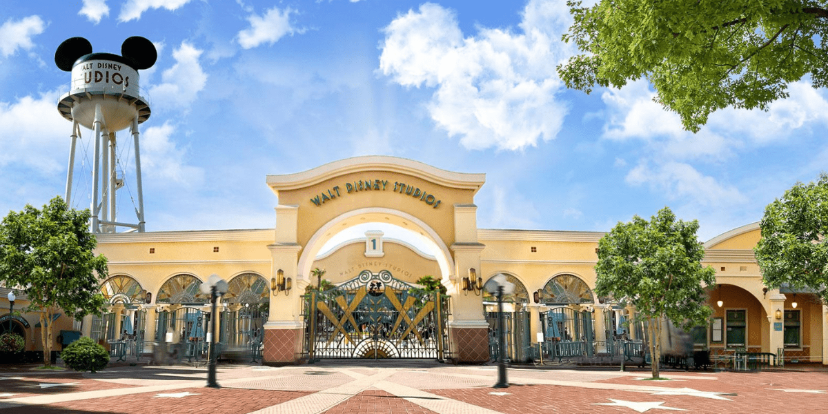 Entrance to Walt Disney Studios Park