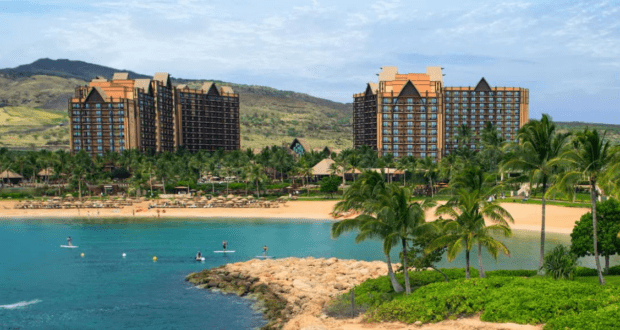 Aerial View of Disney's Aulani