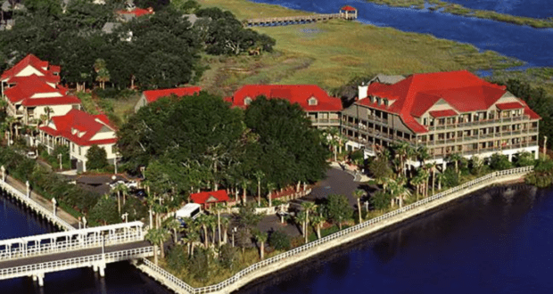 Aerial View of Disney's Hilton Head Island