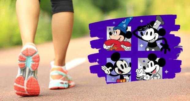 Runner for runDisney virtual races