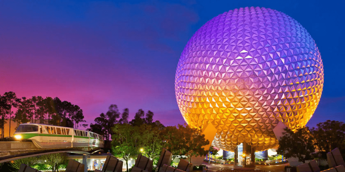 Exterior of Spaceship Earth