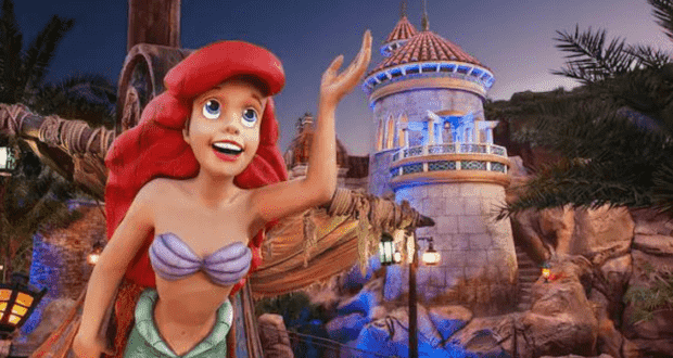 Little Mermaid Attraction at MK