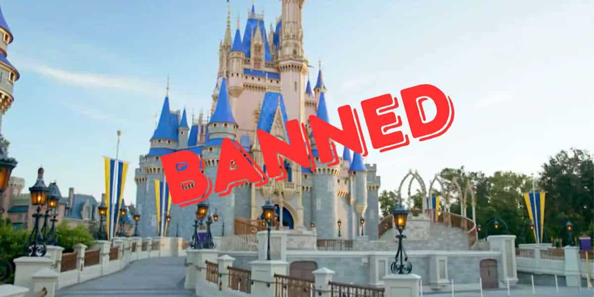 Banned from Disney
