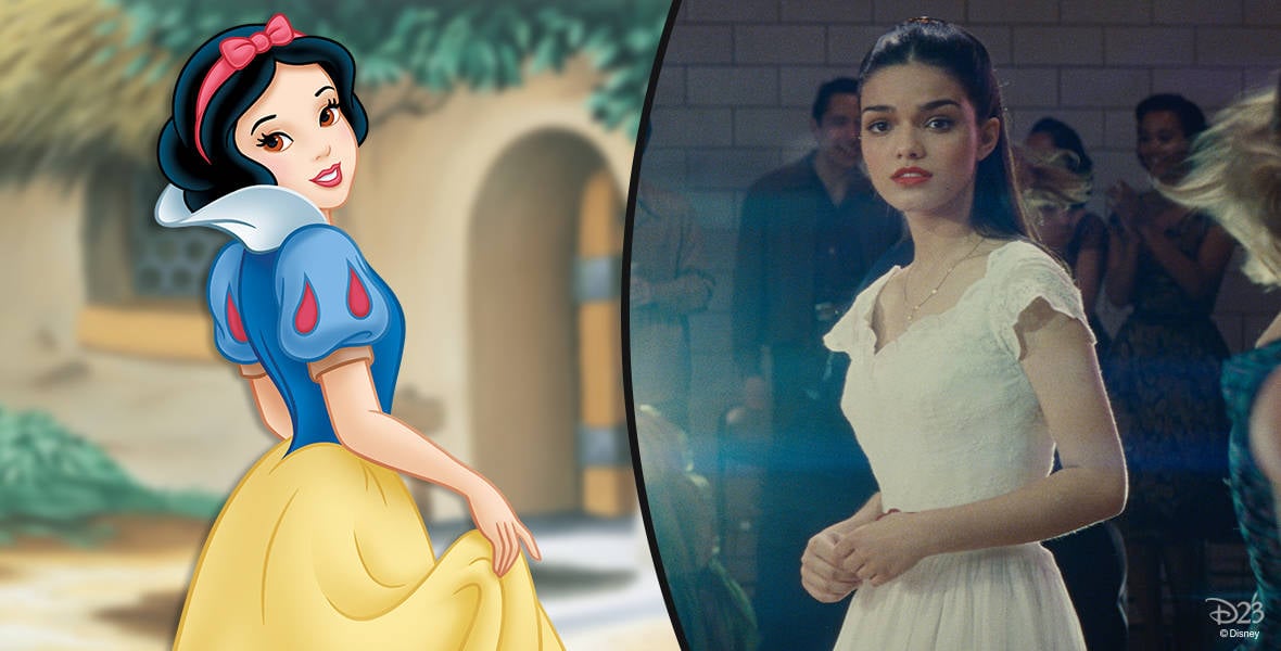 Zegler and Snow White