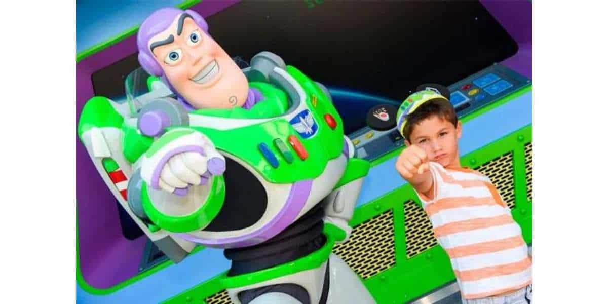 Buzz Lightyear Character Meet and Greet in the Magic Kingdom