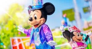 mickey mouse minnie parade