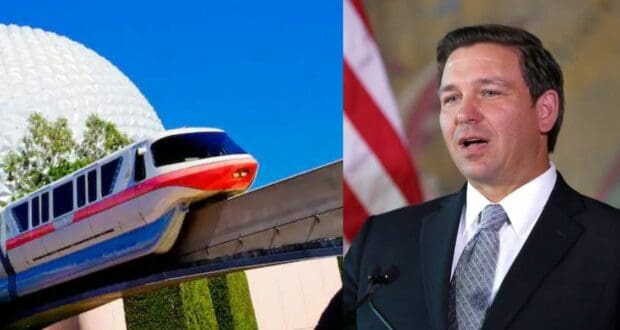 DeSantis Epcot Monorail