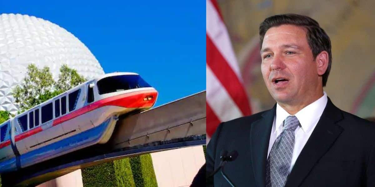DeSantis Epcot Monorail