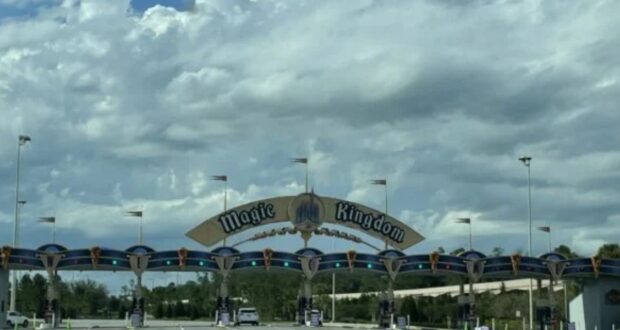 Magic Kingdom Entrance Sign