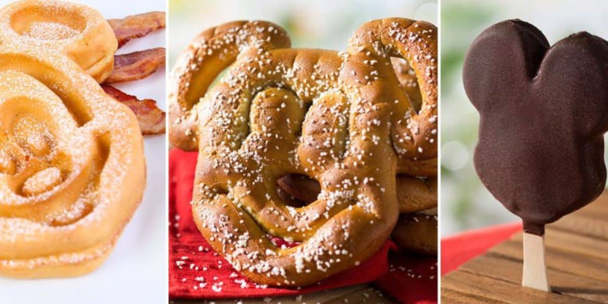 Mickey Shaped Snacks