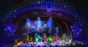 disneyland paris pixar musical monsters inc