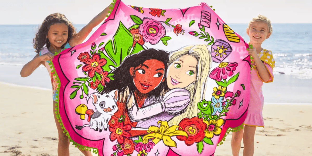 disney beach towel
