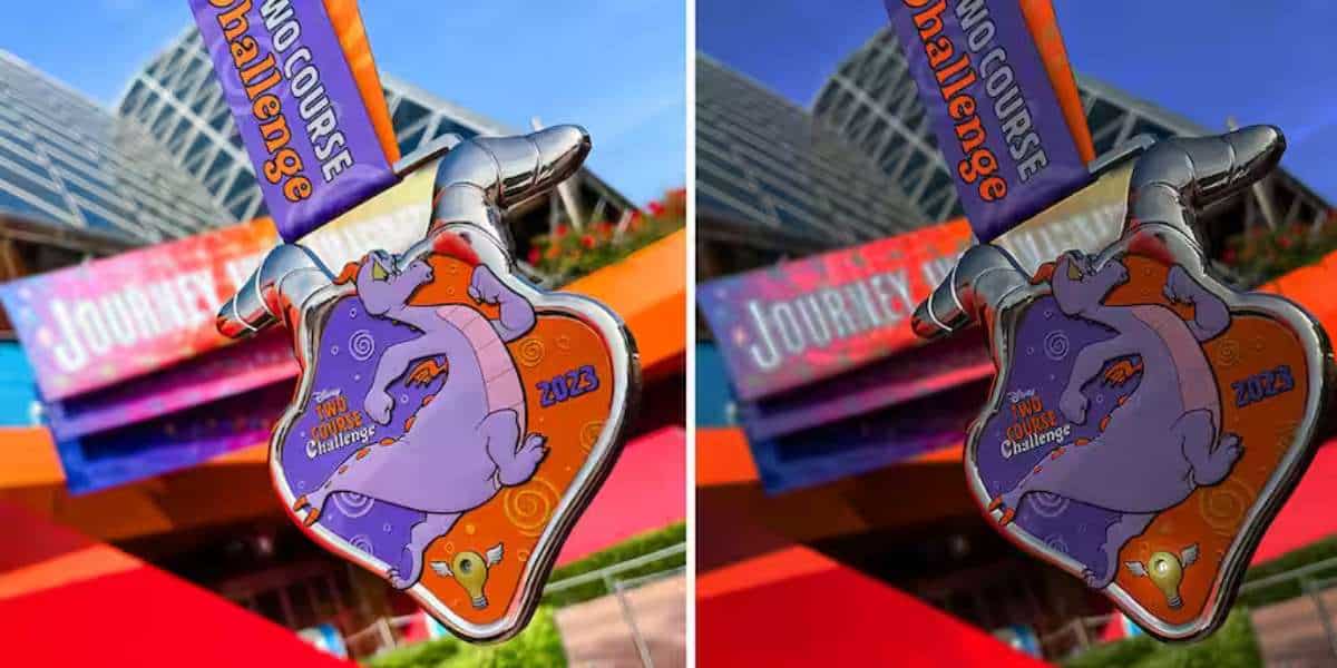 Figment 2 Course RunDisney Medal