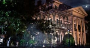 Outside image of Disney's haunted mansion