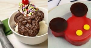 Mickey shaped snacks