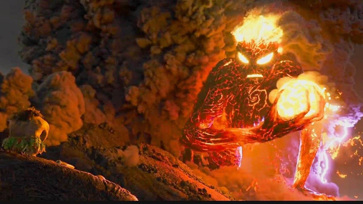 Te-Kā the evil fire demon