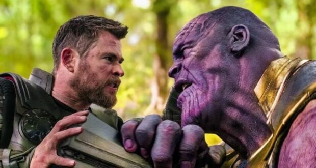 Thor and Thanos
