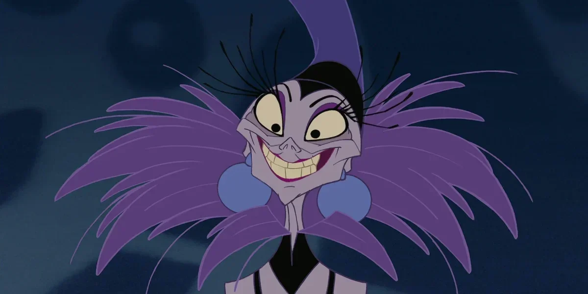 Yzma smiling