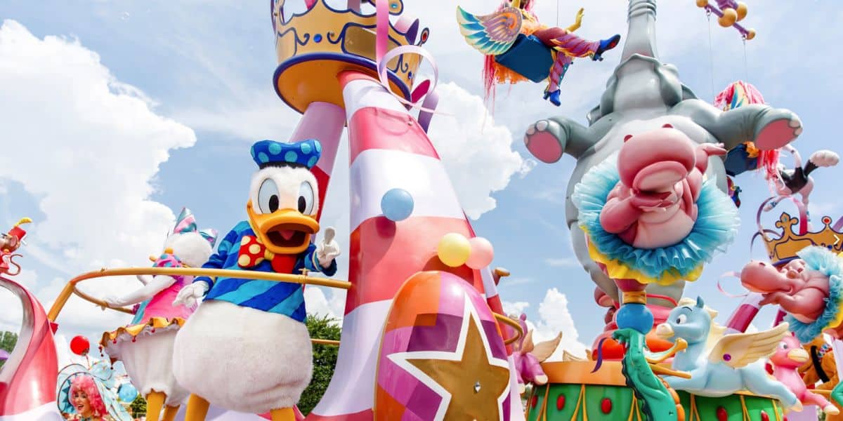 Festival of Fantasy Parade at Magic Kingdom