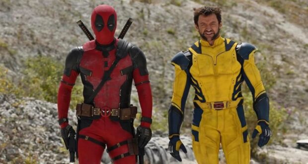 On set at the filming of Deadpool 3