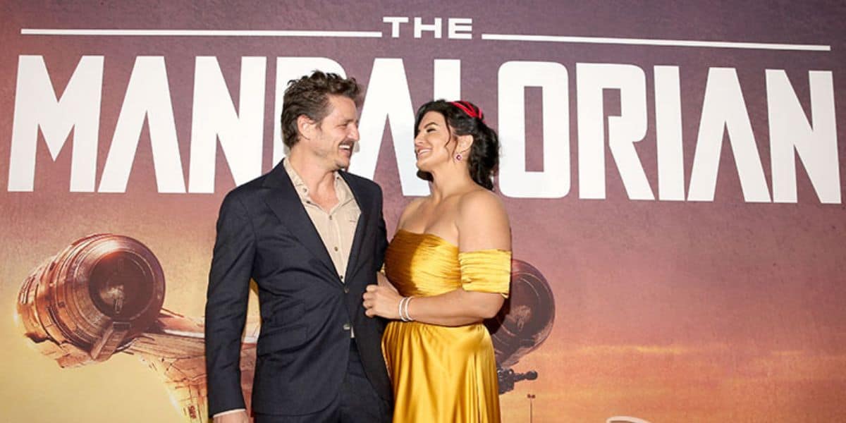 Pedro Pascal and Gina Carano