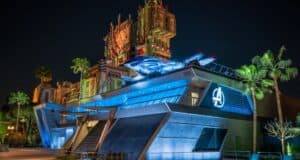 Avengers Campus at disneyland resort
