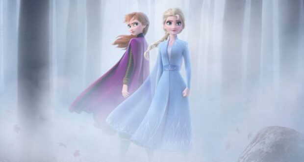 Anna and Elsa from Frozen
