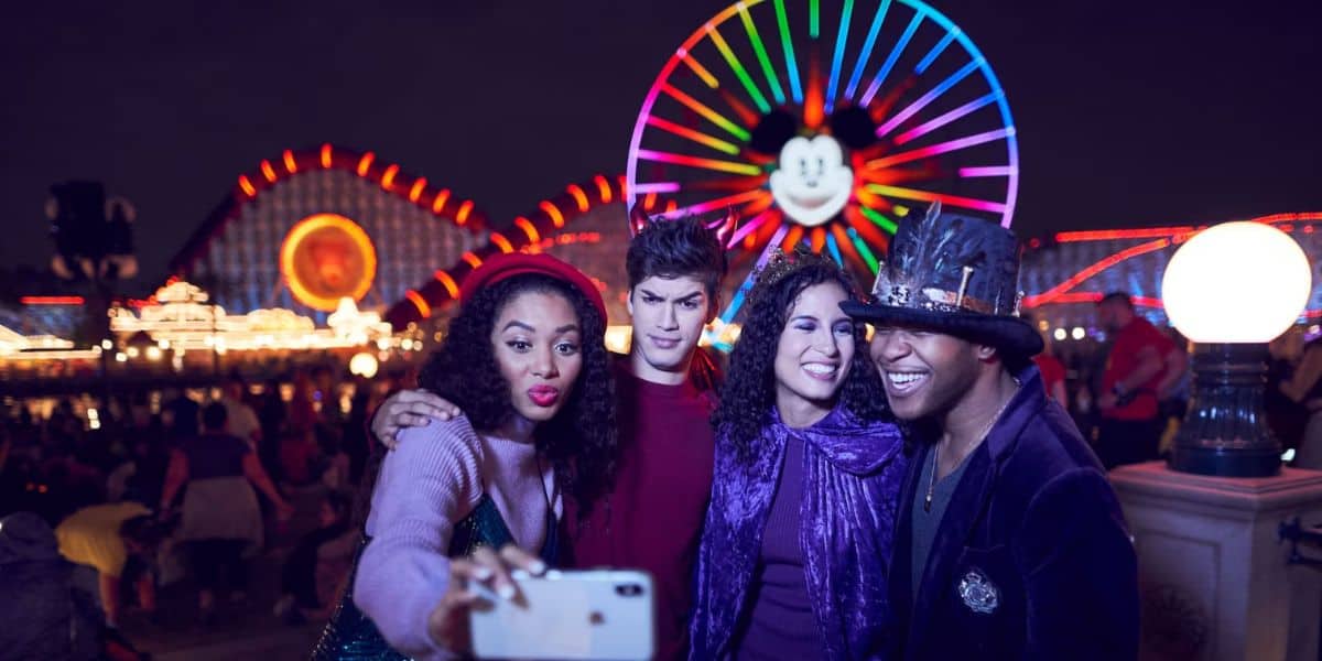 Guests at Oogie Boogie Bash