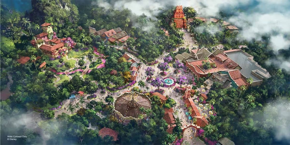 Animal Kingdom Dinoland replacement concept art at Walt Disney World