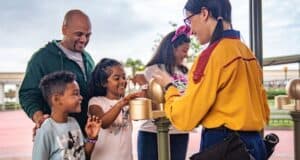 Disney Guests magicband entrance