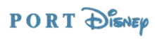 port disney logo