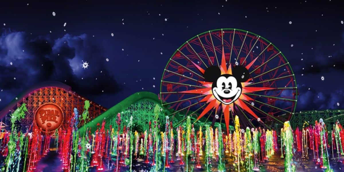 Disneyland California Park Adventure Christmas time