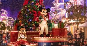 Mickey Mouse Christmas parade