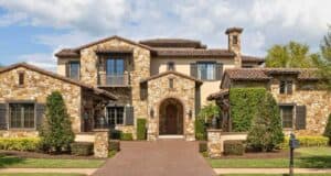 Disney mansion exterior