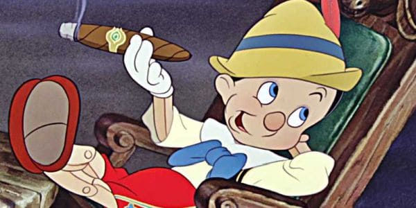 Pinocchio Smoking