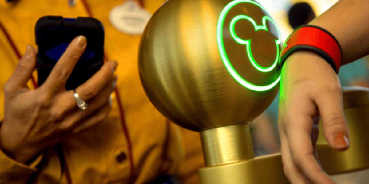 Red Disney Magic Band