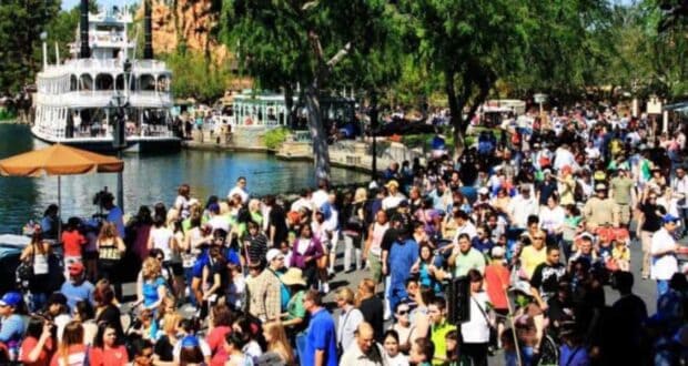 Disneyland Crowd