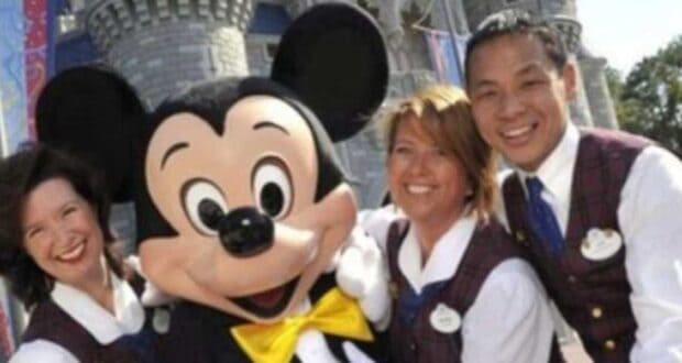 Mickey mouse with Disney Crews