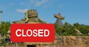 Typhoon Lagoon Closed