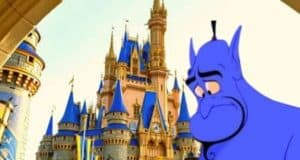 Disney with a sad Genie