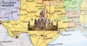 Disney castle Texas