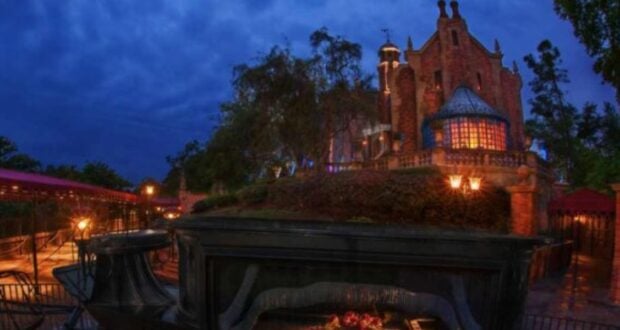 Disney haunted mansion ride