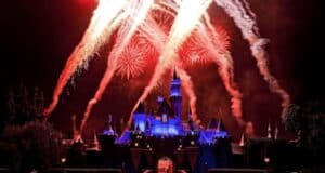Fireworks at Disneyland