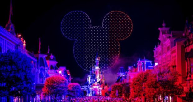 Walt Disney Company drone show
