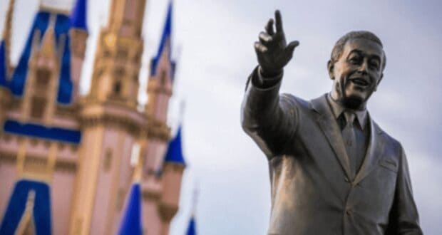 Walt Disney Statue