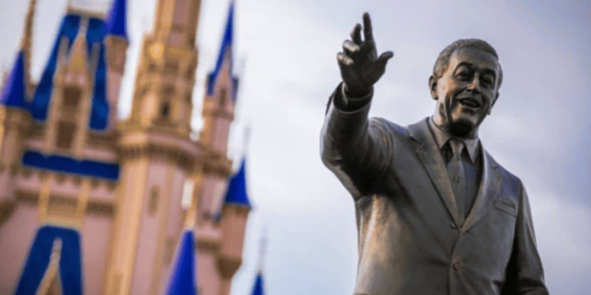 Walt Disney Statue