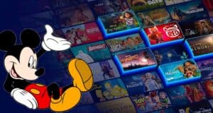 Mickey and the Disney+ app