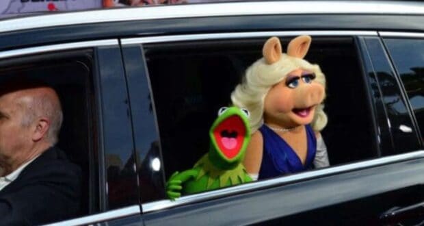 Kermit and Miss Piggy