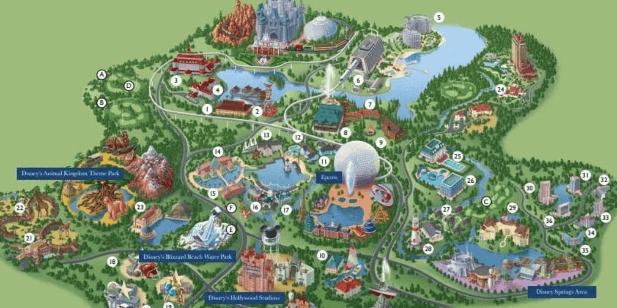 The mind-blowing scale of Disney World